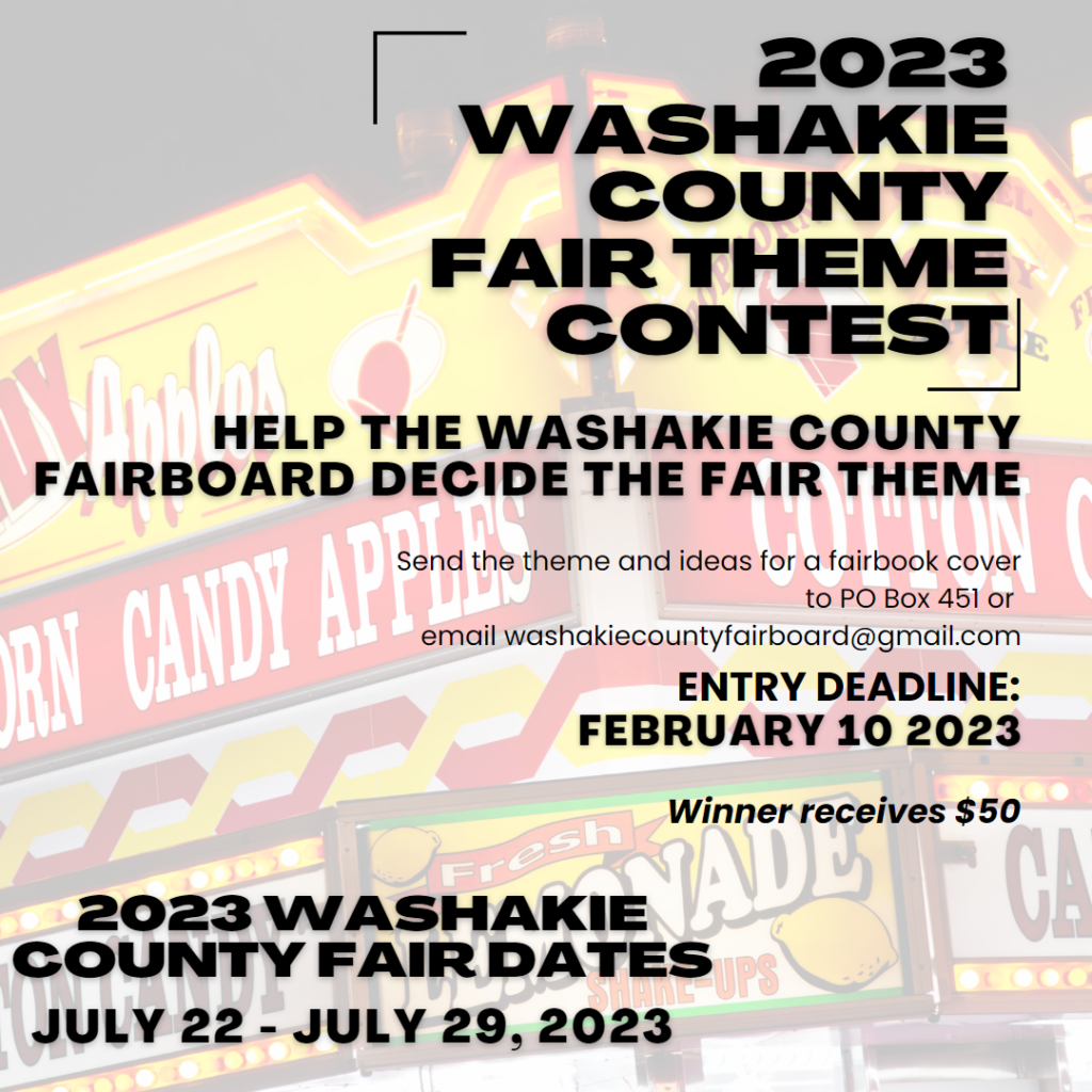 Help Choose the 2023 Washakie County Fair Theme Washakie County 4H